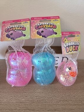 Orb Curiosities Bundle 2 Capybaras & 1 Duck